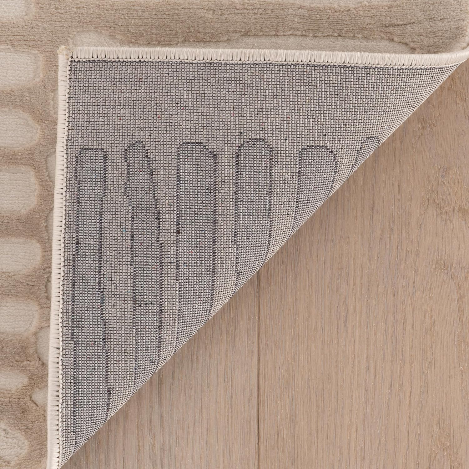 Kailani Geometric 12' X 15' Machine Washable Area Rug for Living Room Bedroom Dining Room, Cream - Image 5