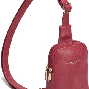 Women'S Small Sling Bag, Lightweight Everyday Vegan Leather Crossbody Purse for Daily Essentials and Travel Light