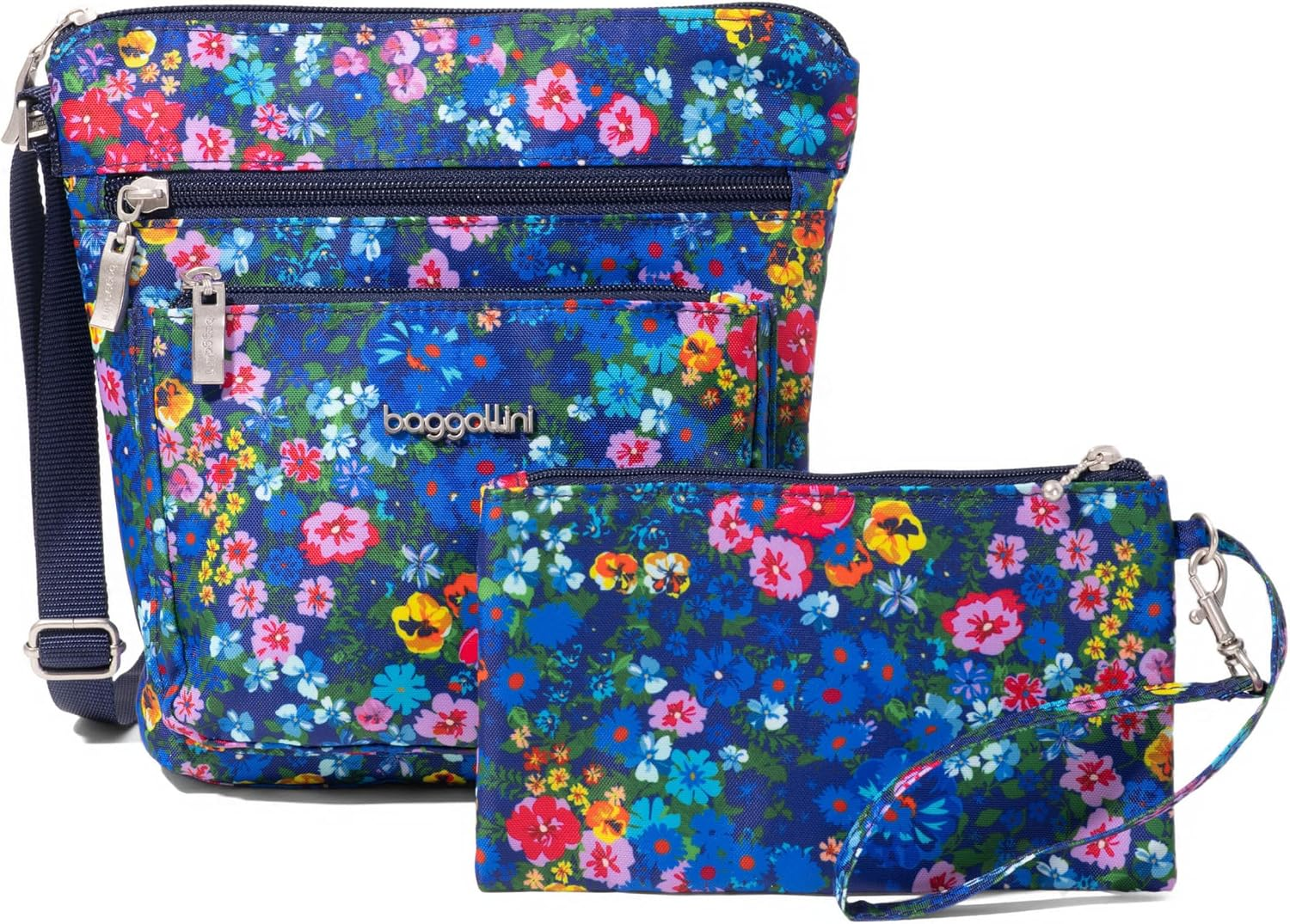 Pocket Crossbody Bags for Women 8X8 Small Lightweight Durable Water-Resistant Travel Purse W/Rfid