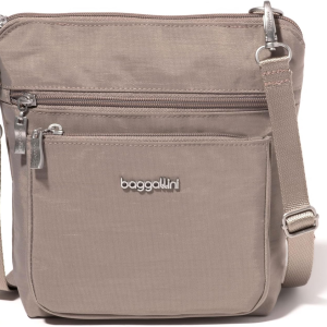 Modern Pocket Crossbody Bag for Women, 8.5"X8.5" Handbag Purse with RFID, Lightweight Water-Resistant