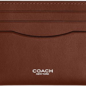 Coach Mens, Card Case, Redwood, One Size