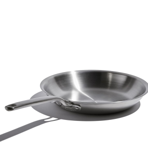 Eater Series 10.5 Inch Frying Pan | Made in USA | 5-Ply Fully Clad Stainless Steel | Stay Cool Handle Design | Induction Ready & Non-Toxic