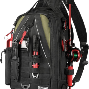 Fishing Backpack Waterproof Tackle Bag Sling Bag Gift