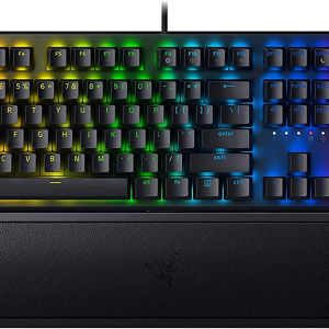 Razer Blackwidow V3 Mechanical Gaming Keyboard: Green Mechanical Switches Tactile & Clicky - Chroma RGB - Compact Form Factor - Programmable Macros - Snap Tap