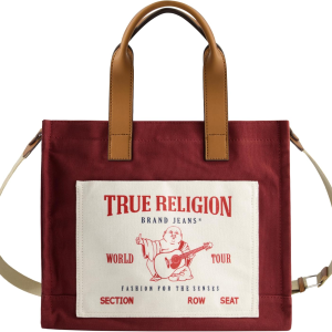 True Religion Tote, Women'S Travel Shoulder Bag with Adjustable Strap