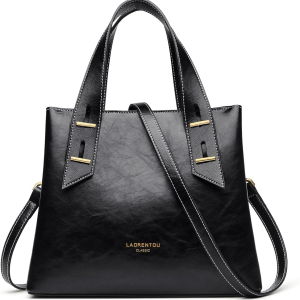 Women Crossbody Handbags Genuine Leather Satchel Handbags for Women Top-Handle Shoulder Tote Purses