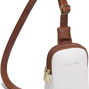 Women'S Small Sling Bag, Lightweight Everyday Vegan Leather Crossbody Purse for Daily Essentials and Travel Light