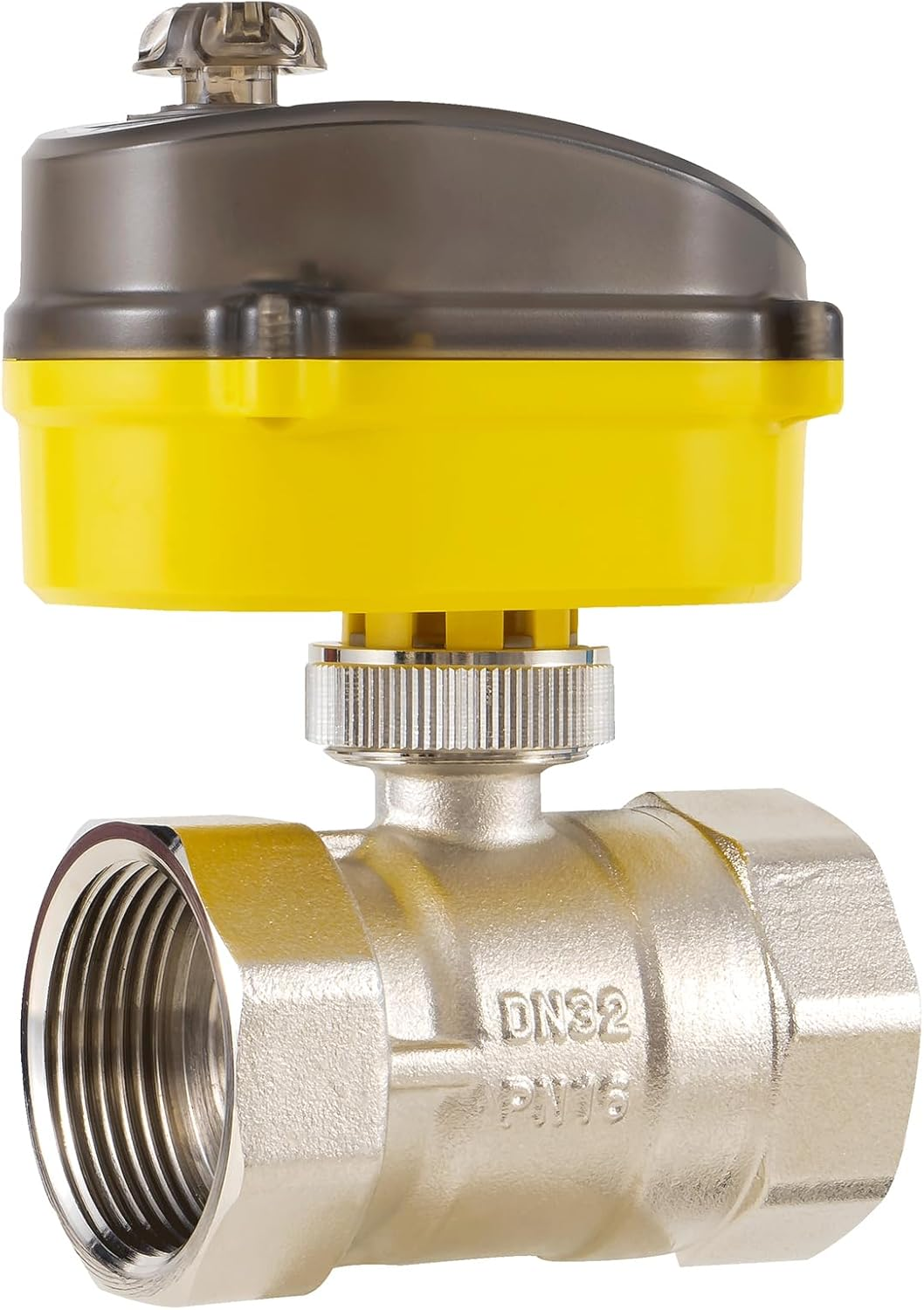 Smart Electric Ball Valve 3/4 Inch Tuya APP Smart Wifi Water Shut-Off Valve, 24V Electric Actuator AC110V-230V Power Adapter and Automatic Return Water Setting. Smart Timing Water Valve DN20MM - Image 4