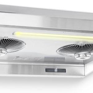 Range Hood, 900 CFM, 30 Inches, Stainless Steel, Auto Heat Cleaning, 3-Way Ducting Options, PW2300HAS