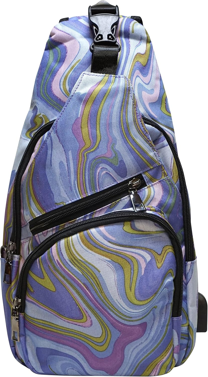 Anti-Theft Daypack: anti Theft Crossbody Bag, Lightweight for Travel, Hiking, or Everyday Pickpocket Protection
