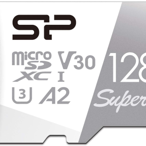Silicon Power 128GB Superior Micro SDXC UHS-I (U3), V30 4K A2, High Speed Microsd Card with Adapter