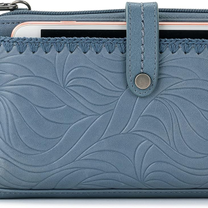 Iris Smartphone Crossbody Purse - Small Women'S Cellphone Bag & Wallet for Everyday- Convertible Wristlet with Zipper