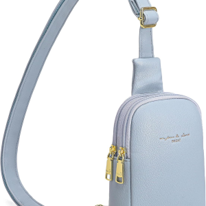 Women'S Small Sling Bag, Lightweight Everyday Vegan Leather Crossbody Purse for Daily Essentials and Travel Light