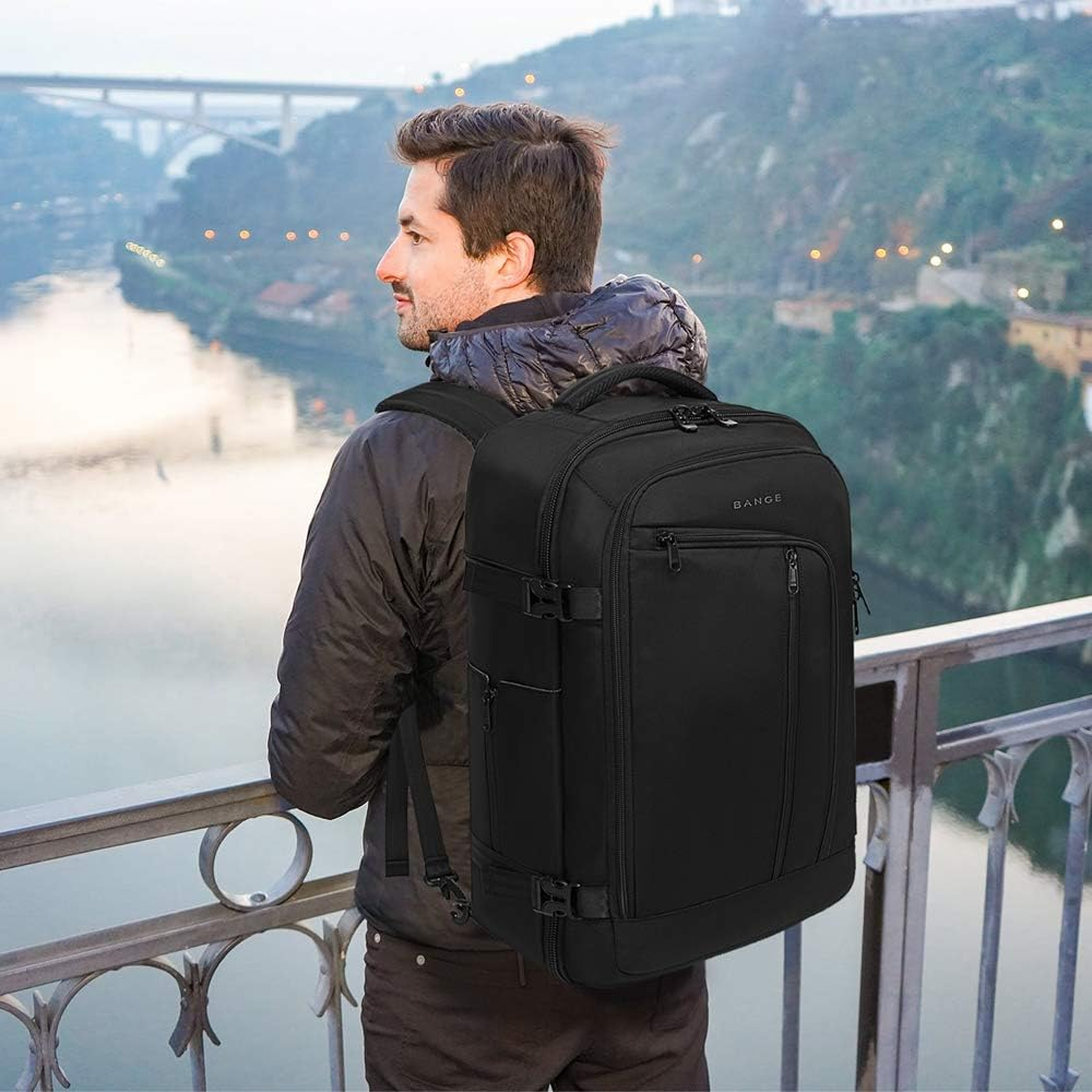 40L Men'S Travel Backpack,Carry on Airline Approved Backpacks, Business Laptop Daypack for 17.3Inch Notebook - Image 7