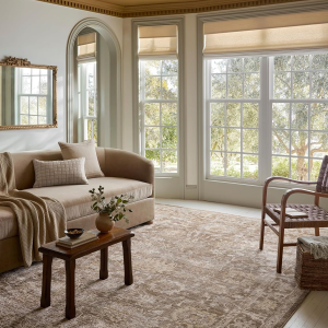Loloi Magnolia Home by Joanna Gaines Pace Collection PAC-01 Bark/Natural 2'-3" X 3'-10" Accent Rug