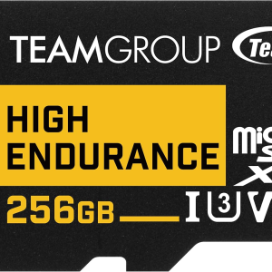 HIGH Endurance 256GB Micro SDXC UHS-I U3 V30 4K 100Mb/S (Designed for Monitoring) Stable Durable Long Lasting Flash Memory Card, Support 4K & Full HD Video Recording TTUSDX256GIV3002