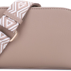 Crossbody Bag for Women Shoulder Bag for Women with Web Strap Camera Bag Handbag for Travel, Work