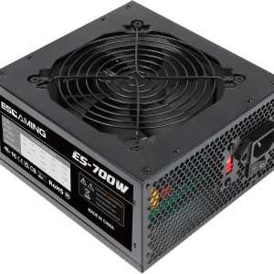700W ATX Power Supply Non Modular PSU with 4+4 Pin Connectors Auto-Thermally Controlled 120Mm Fan, 115/220V Switch