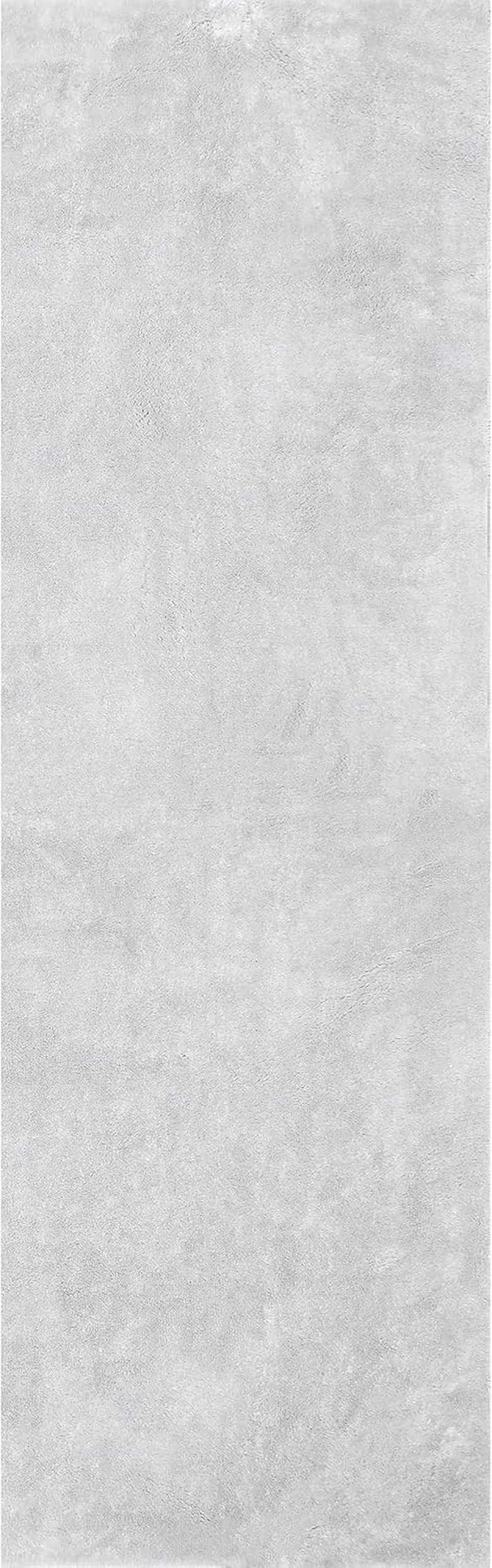 2' X 8' Cozy Plush Area Rug, Machine Washable, Non-Slip, Soft Fluffy Shag Carpet for Living Room Bedroom Kids Room Nursery Home Decor, Loni Light Grey - Image 6