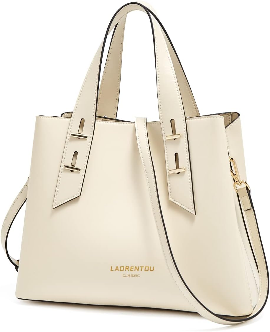 Women Crossbody Handbags Genuine Leather Satchel Handbags for Women Top-Handle Shoulder Tote Purses