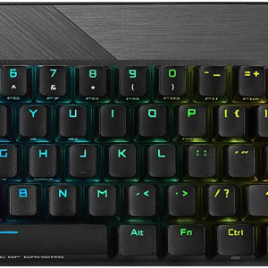 ASUS ROG Falchion NX 65% Wireless RGB Gaming Mechanical Keyboard | ROG NX Red Linear Switches, PBT Doubleshot Keycaps, Wired / 2.4G Hz, Touch Panel, Keyboard Cover Case, Macro Support