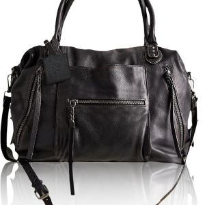 Women'S Large Tote Bag City Tote Bag Purse with Zipper Women Vegan Leather Hobo Handbags with Adjustable Strap