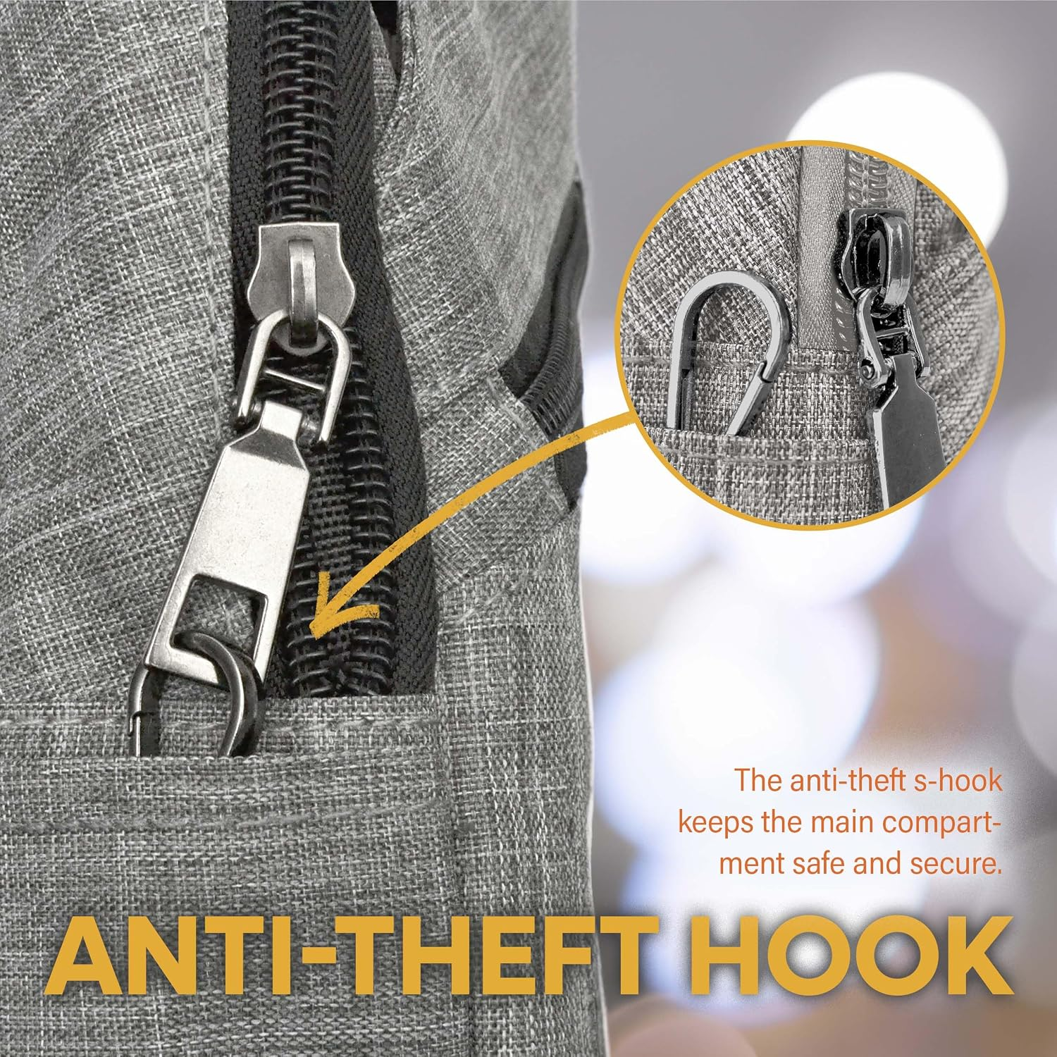 Anti-Theft Daypack: anti Theft Crossbody Bag, Lightweight for Travel, Hiking, or Everyday Pickpocket Protection - Image 4