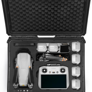 Waterproof Hard Carrying Case for DJI Air 3S, Air 3 Drone, Fly More Combo, Battery, DJI RC Pro 2,RC 2,RC N3/N2, and Accessories(Case Only)