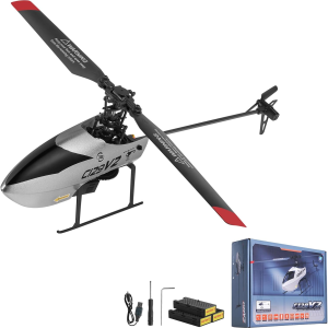 RC Helicopter, 2.4Ghz Single Propeller Remote Control Helicopter with Gyro, 4-Channel RC Airplane for Beginner, 39 Min Flight Time, One-Key Takeoff/Landing, Toys for Kids Ages 8 and Up