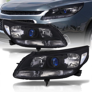 OE Style Headlights Headlamps Driving Bumper Turn Signal Lamp Assembly Pair Driver Passenger Set Compatible/Replacement for Malibu LT LTZ Eco Limited 2013 2014 2015 2016 13 14 15 16