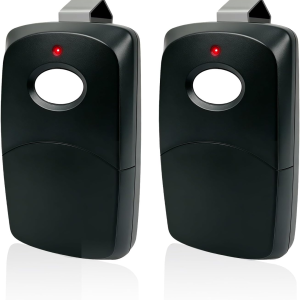 Upgraded for Linear 3089 Multicode Gate Opener Remote, 308911 Multicode Gate Remote Control, Black 2 Pack