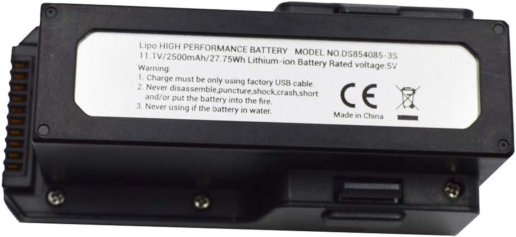 1 Pack 11.1V 3S 2500Mah/27.75Wh Li-Po Rechargeable Battery Replacement for SJRC RUKO F11GIM2 F24 DE22 Pro and F11GIM F35 4K Pro Drone /F11 Battery - Image 5