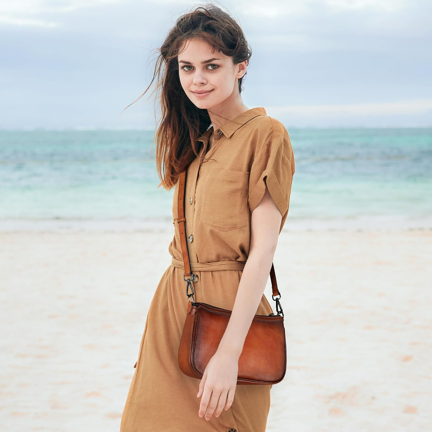 Shoulder Bag Lightweight Travel Crossbody Bags for Women with Purse Straps Cross Body Shoulder Strap - Image 2