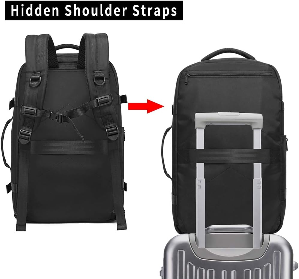 40L Men'S Travel Backpack,Carry on Airline Approved Backpacks, Business Laptop Daypack for 17.3Inch Notebook - Image 6
