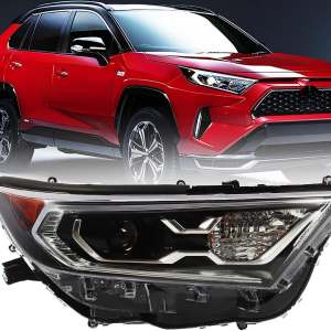 Right Headlight Assembly Compatible with R-A-V-Four 2019-2023 | Front Projector Headlamp 81110-0R162 TO2503292 Passenger Side