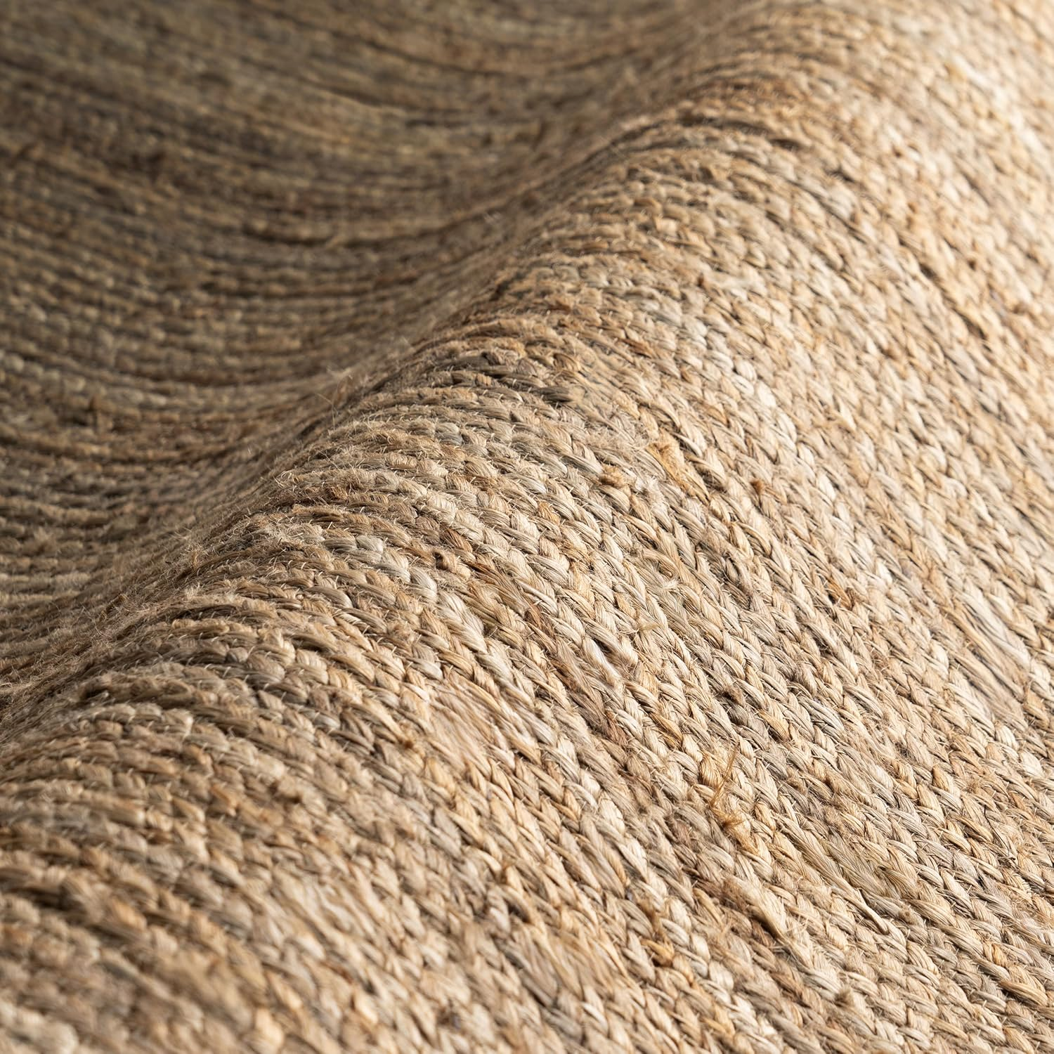 2X16 Rigo Jute Hand Woven Area Rug, Natural, Solid Farmhouse Design, Natural Fiber, for Bedroom, Living Room, Dining Room, Hallway, Office, Kitchen, Entryway - Image 8