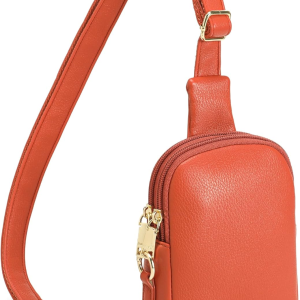 Women'S Small Sling Bag, Lightweight Everyday Vegan Leather Crossbody Purse for Daily Essentials and Travel Light