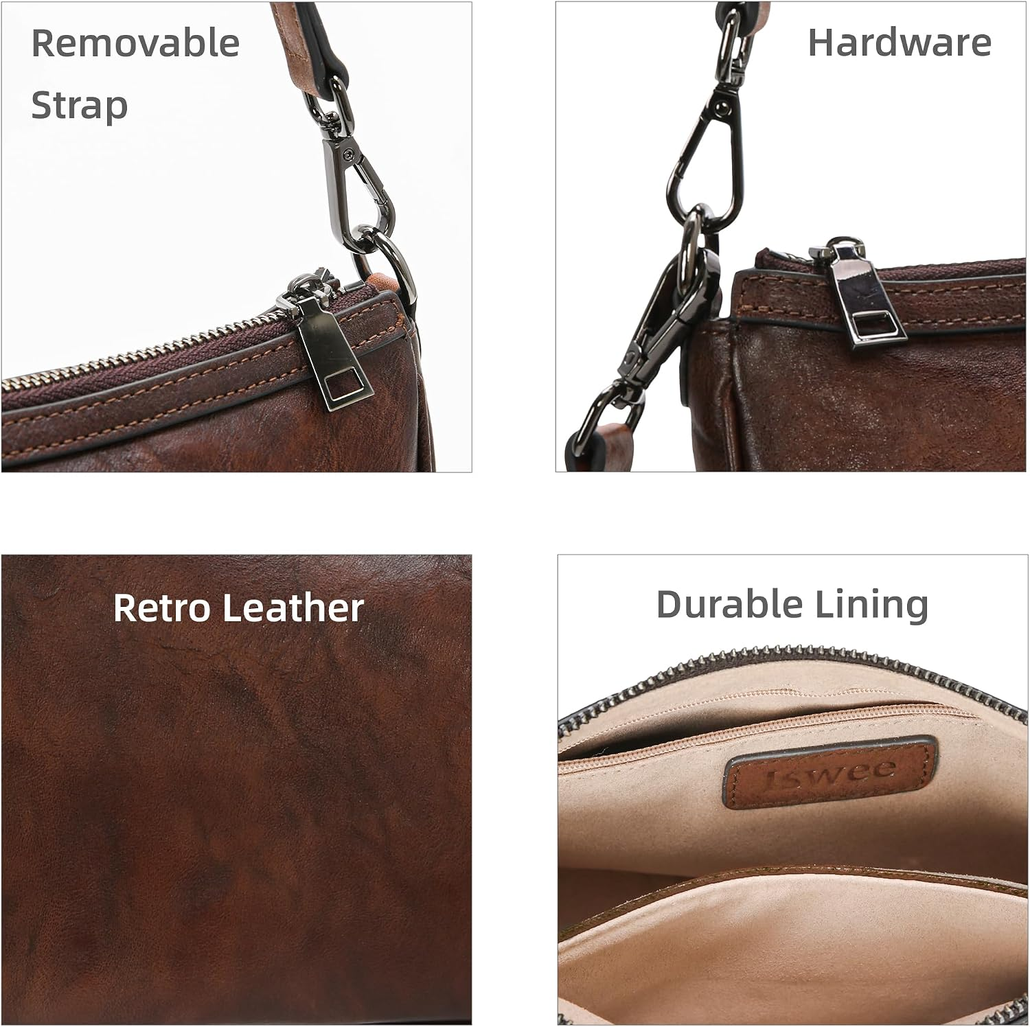 Shoulder Bag Lightweight Travel Crossbody Bags for Women with Purse Straps Cross Body Shoulder Strap - Image 9