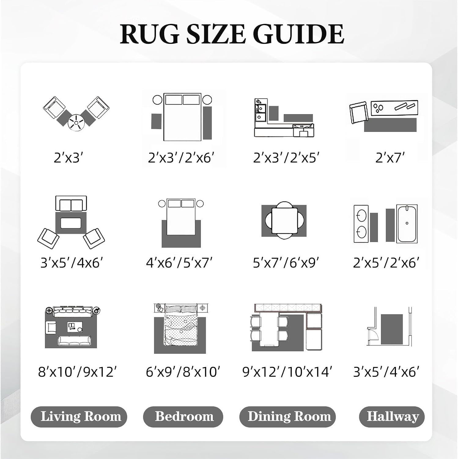 Runner Rug 2X5 Boho Geometric Area Rugs: Small Washable Kitchen Rug, Soft Non Slip Moroccan Long Hallway Rugs for Bedroom Bathroom Laundry Entryway Staircase Foyer(Dark Grey,2X5) - Image 8