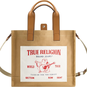 True Religion Tote, Women'S Travel Shoulder Bag with Adjustable Strap