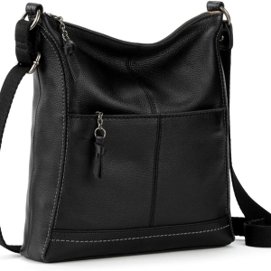 Lucia Leather Crossbody Purse - Premium Leather Women'S Handbag for Everyday & Travel - Cross Body Bag with Zipper